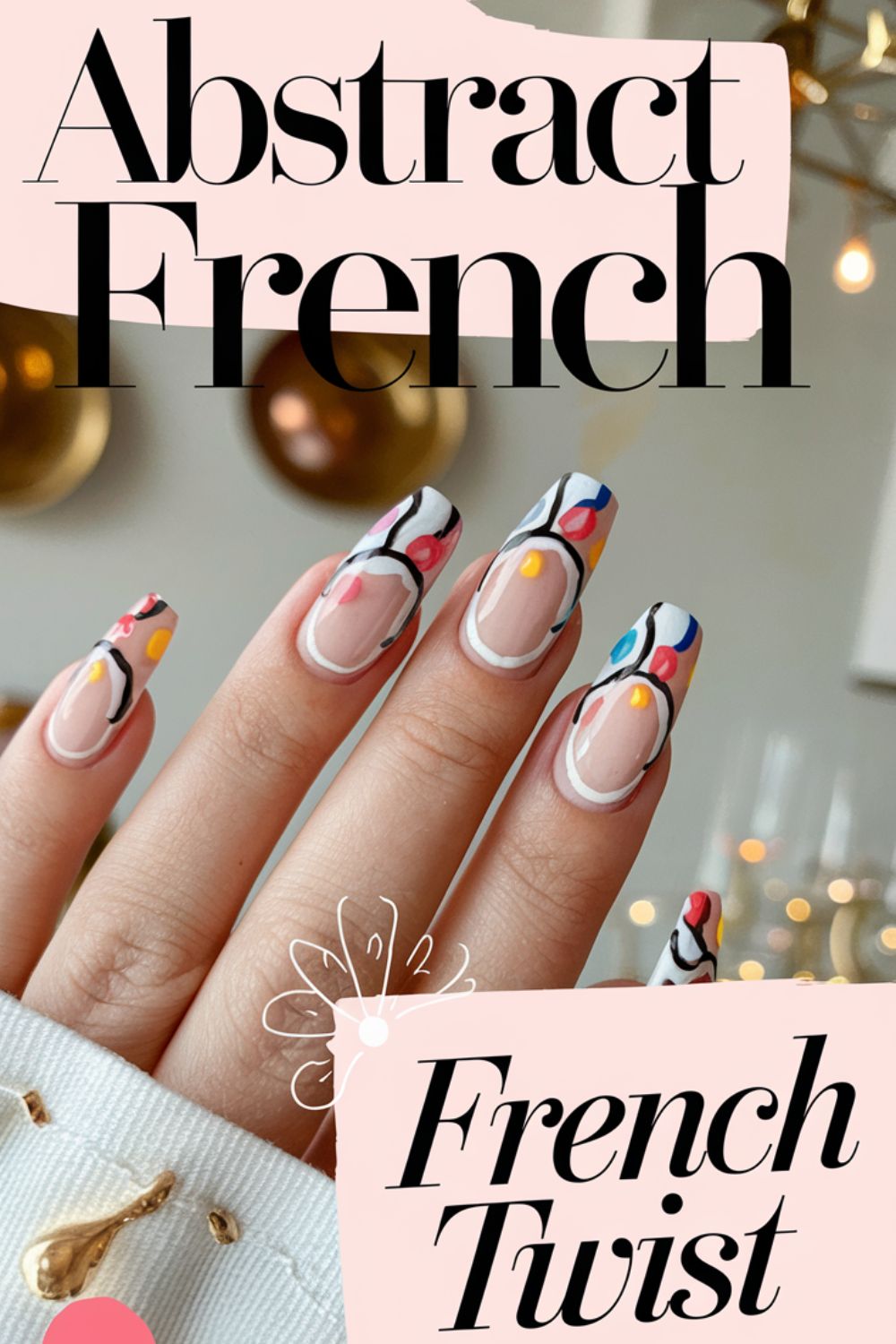 Abstract French Twist