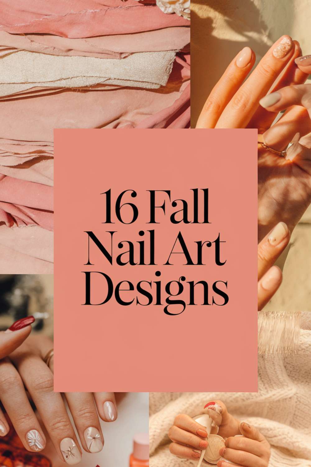 16 Simple and Cute Fall Nail Art