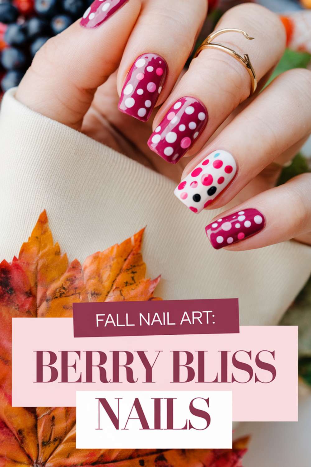 Berry Bliss Nails art design