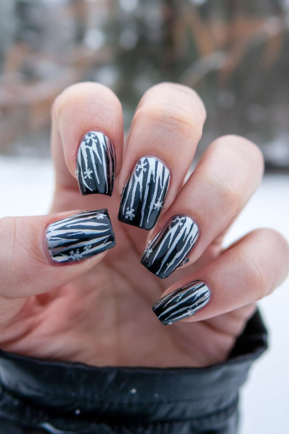 Bold Blizzard nail art design trends