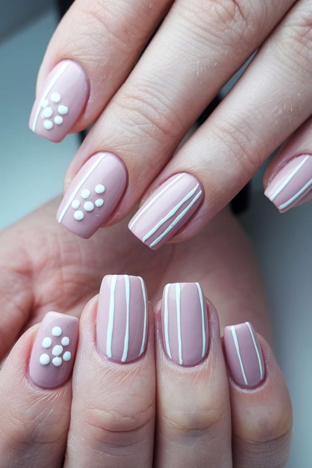 Chic Minimalist Nail Art Design