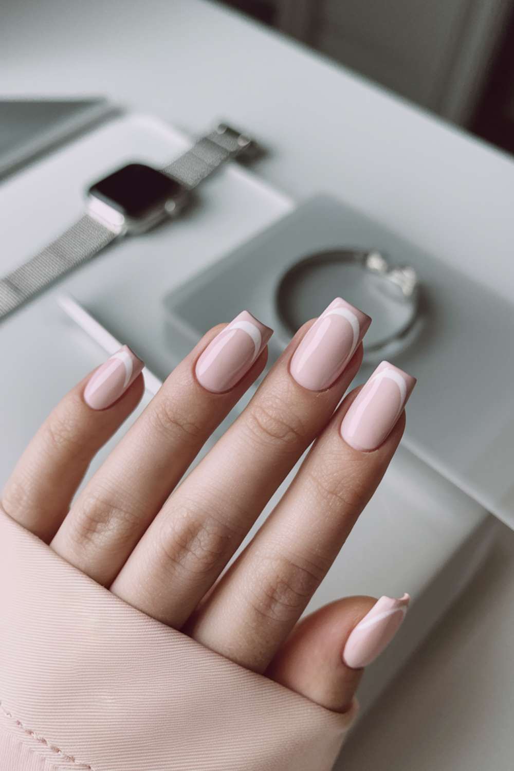 Clean Cut Corners nail arts