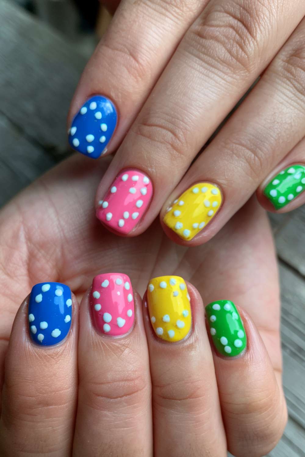 Confetti Carnival nail art ideas