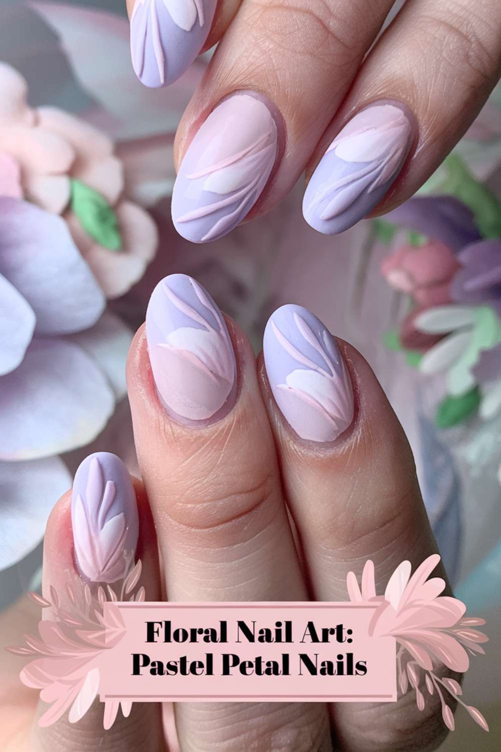 Pastel Petal Nails art design
