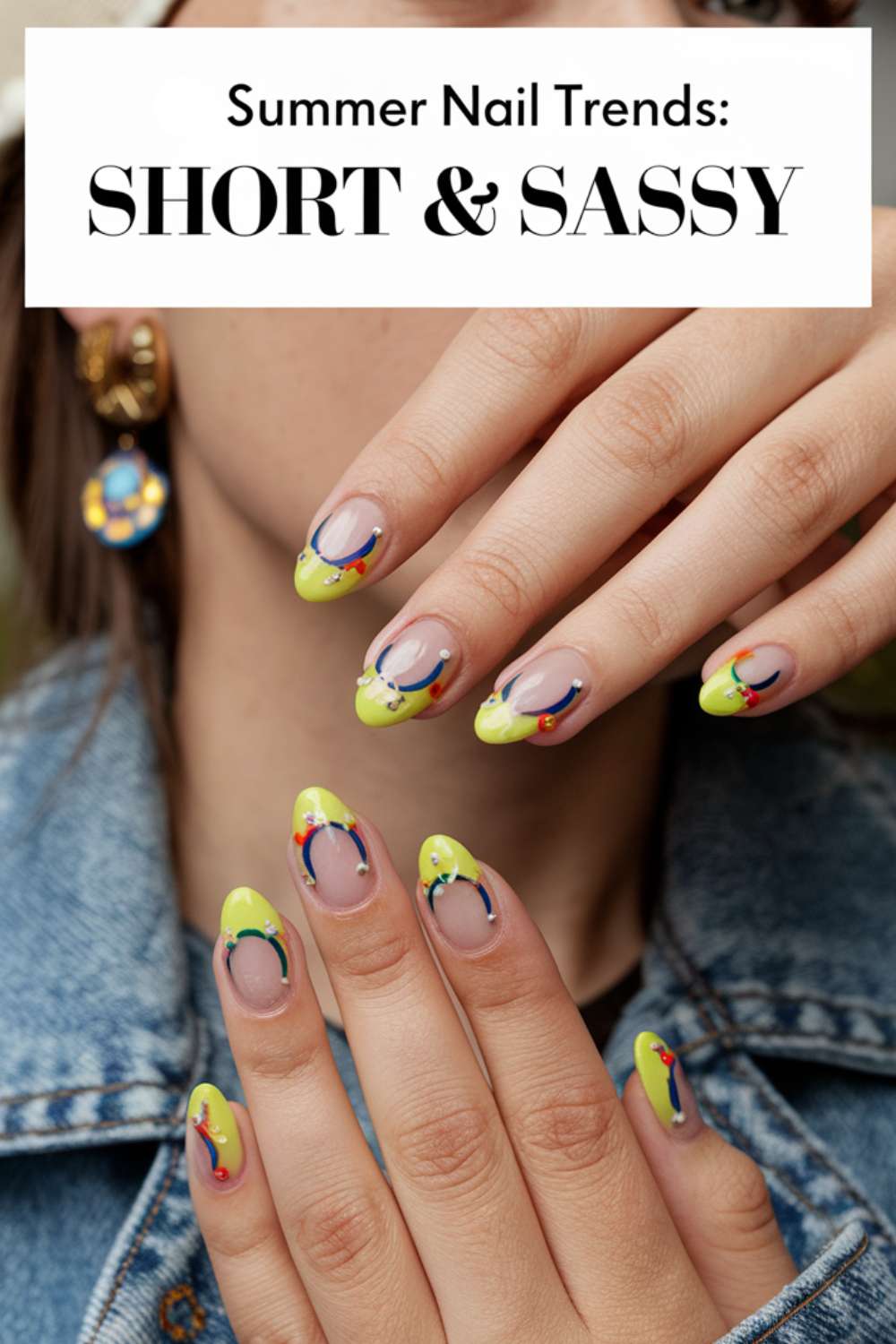 Short & Sassy nail art design ideas