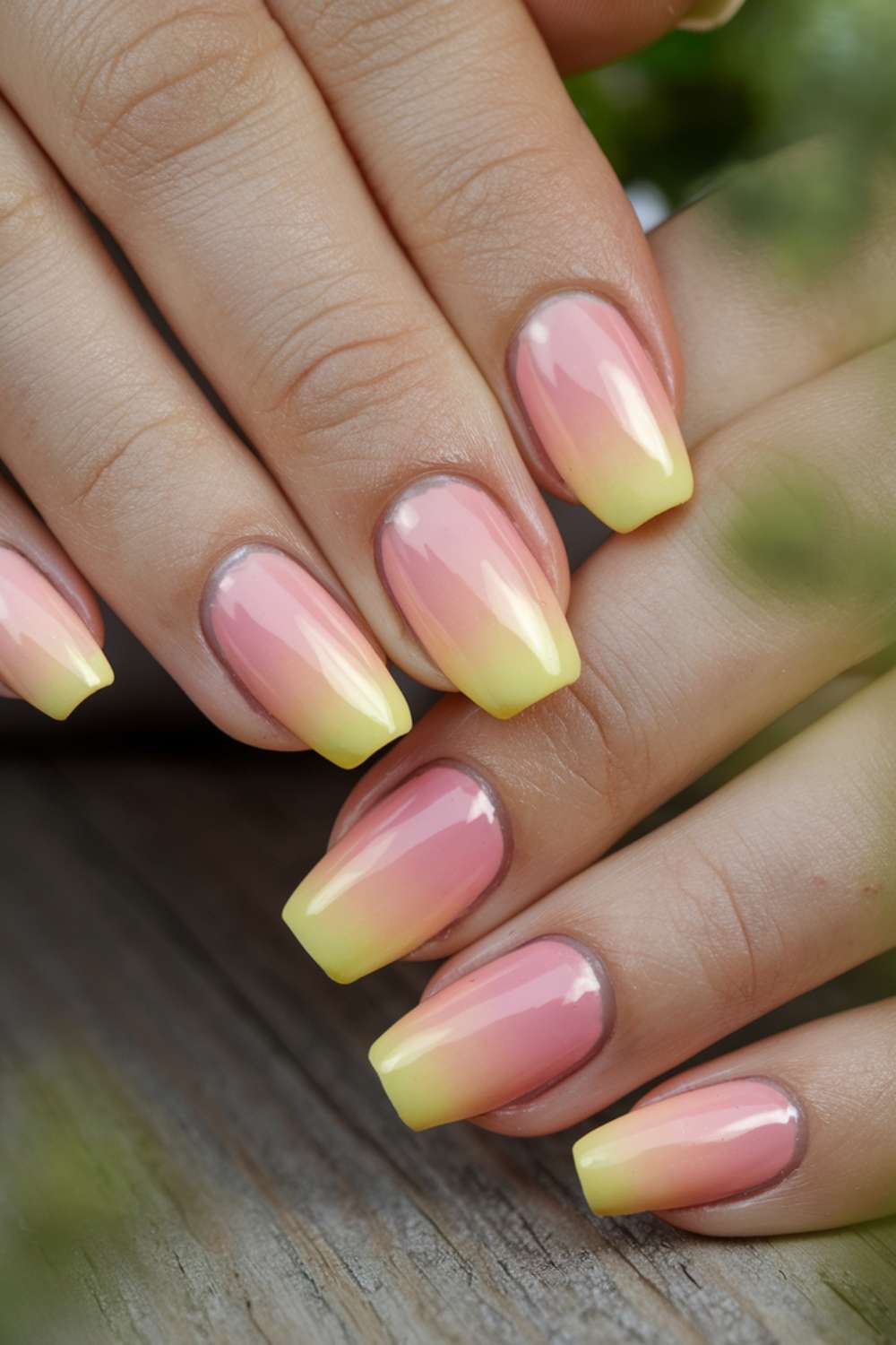 Soft Ombre Nails art design