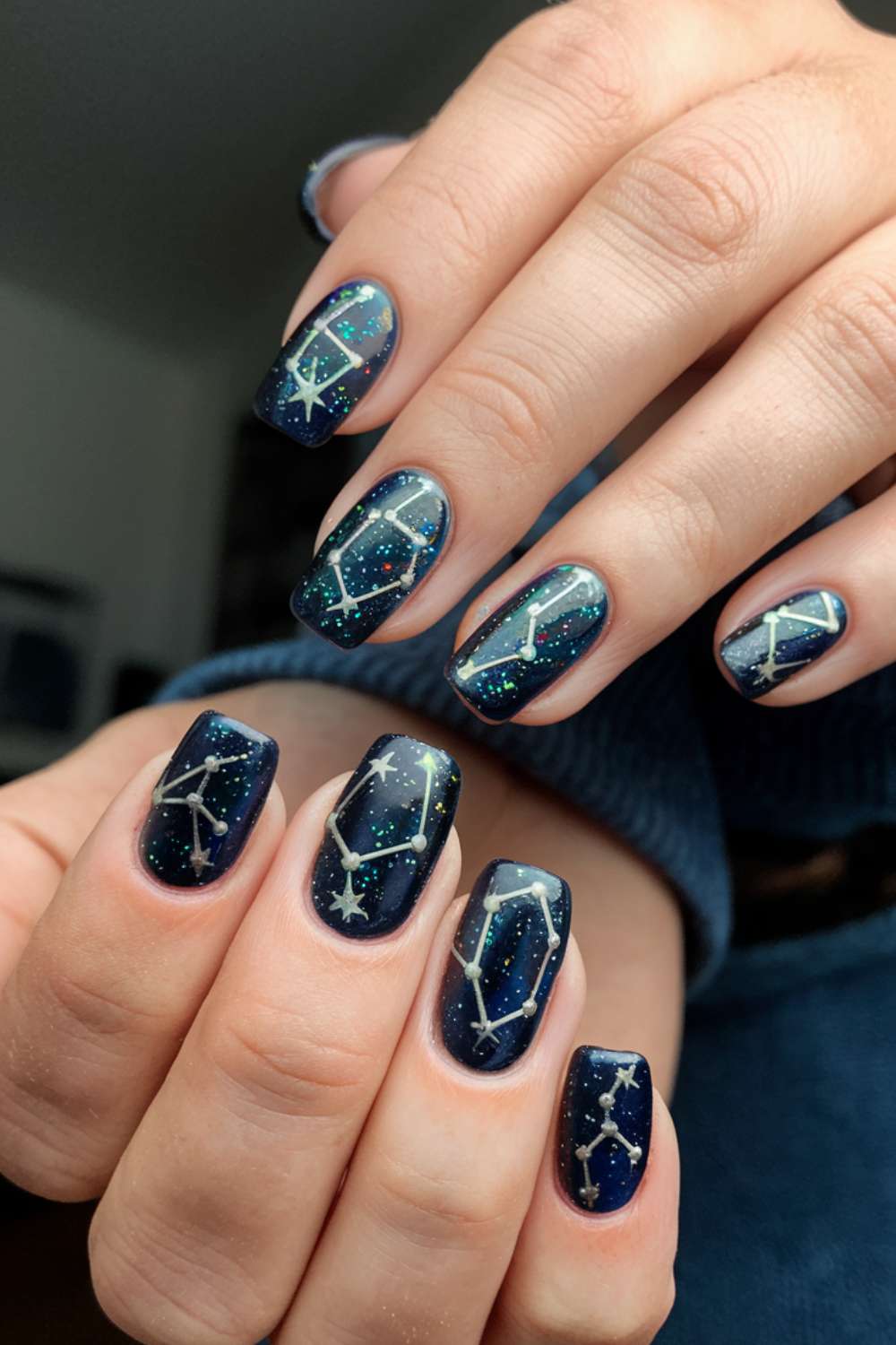 Sparkly Stardust nail art ideas