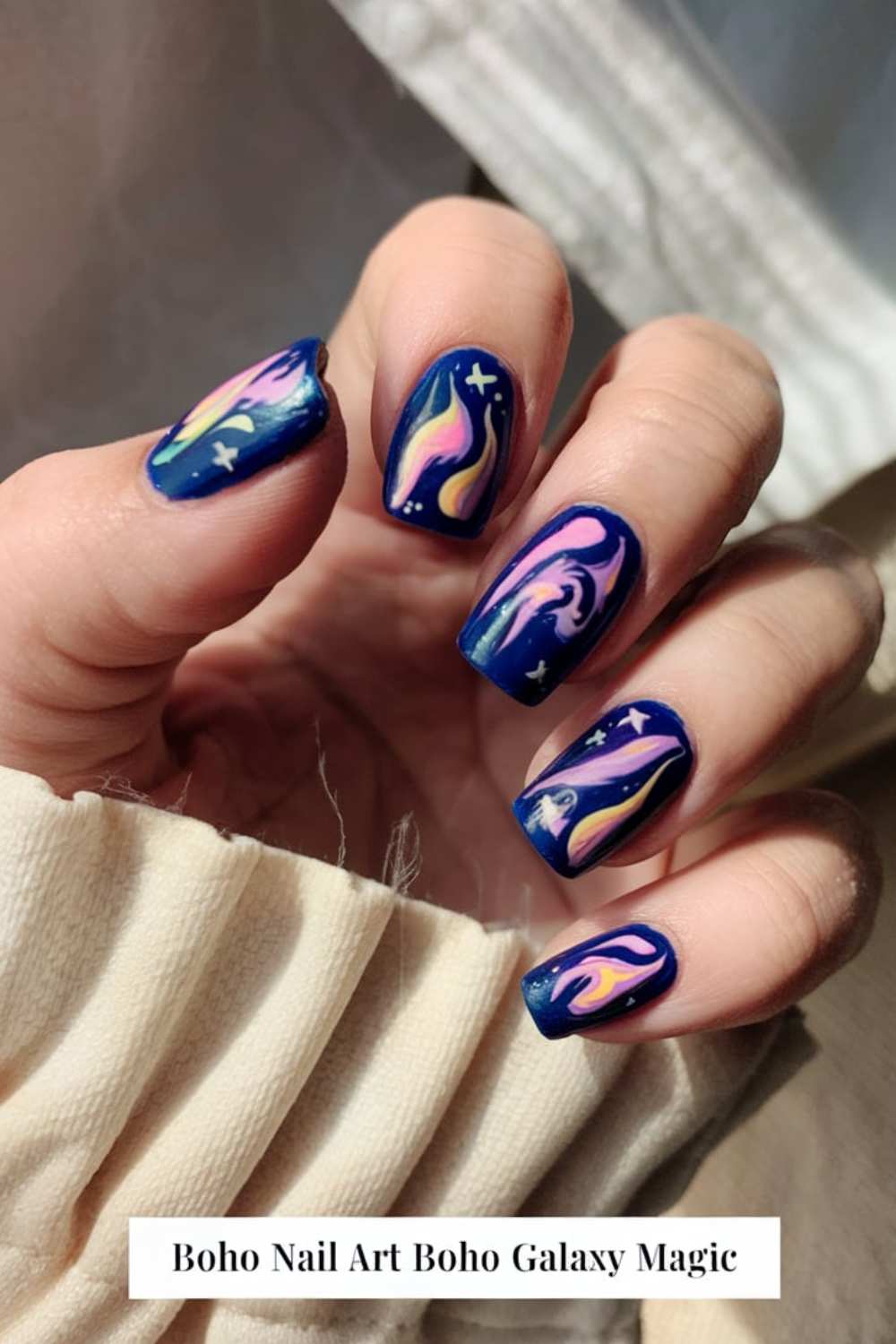 Boho Galaxy Magic Nail Art