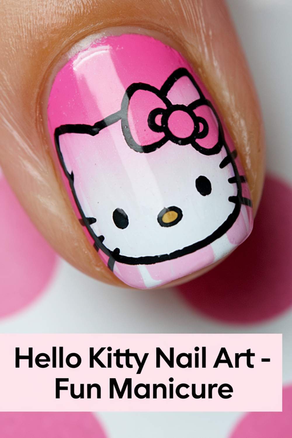 Nail Designs Hello Kitty for a Fun Manicure