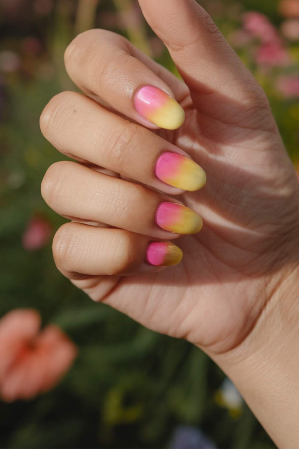 Ombre Butterfly Illusion nail arts ideas